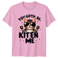 Black Cat Flowers Books - Cute Cat Lover Gift Unisex , , , Long Sleeve Tee
