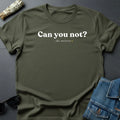 "Can You Not?" Minimalist Sarcastic | Cosmic Unisex , , , Long Sleeve Tee