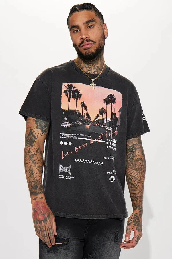 Fashion Nova Mens It's Never Too Late To Live Your Best Life Shirt New S-2XL Unisex , , , Long Sleeve Tee