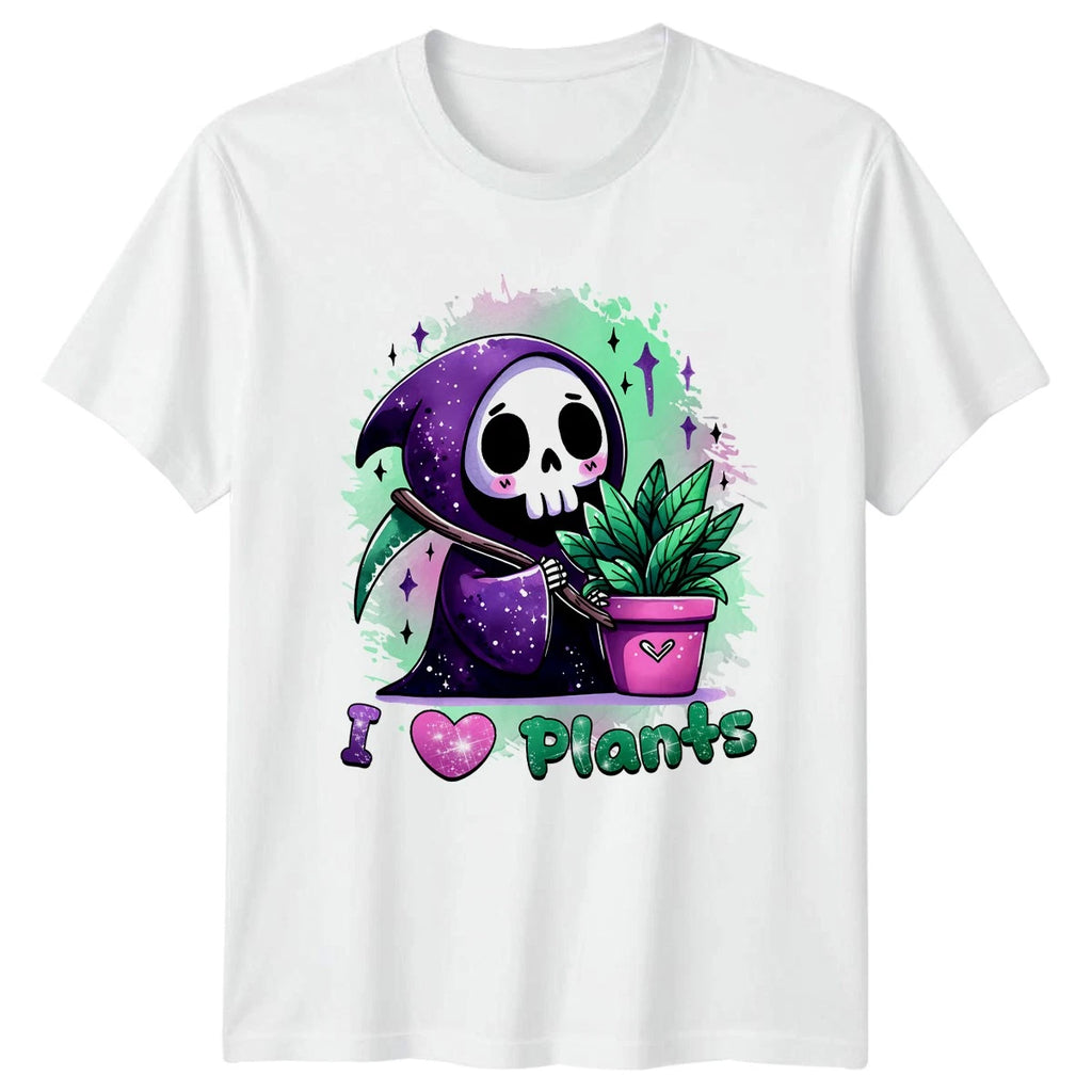 I Heart Plants T-Shirt Kawaii Goth Plant Gardening Gift For Him And Her