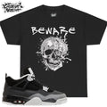 Shirt To Match 4 Fear Unisex Tee Sneaker Shirt Skull Shirt Unisex , , , Long Sleeve Tee
