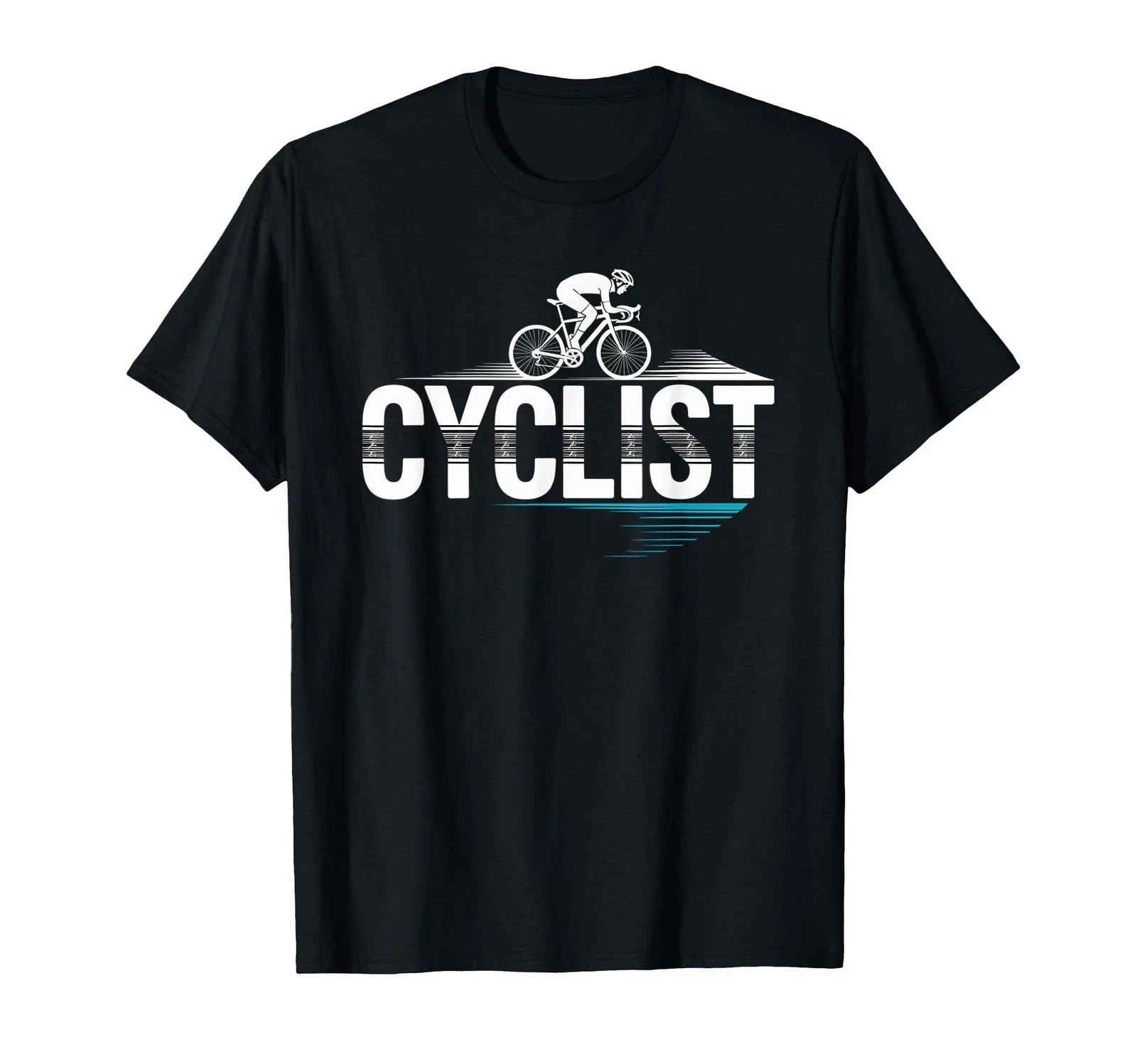 Cyclist Rhythm Line Motion Minimalist Flow Unisex , , , Long Sleeve Tee
