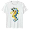 Cute Seahorse Ocean Wildlife Gift For Him And Her Unisex , , , Long Sleeve Tee