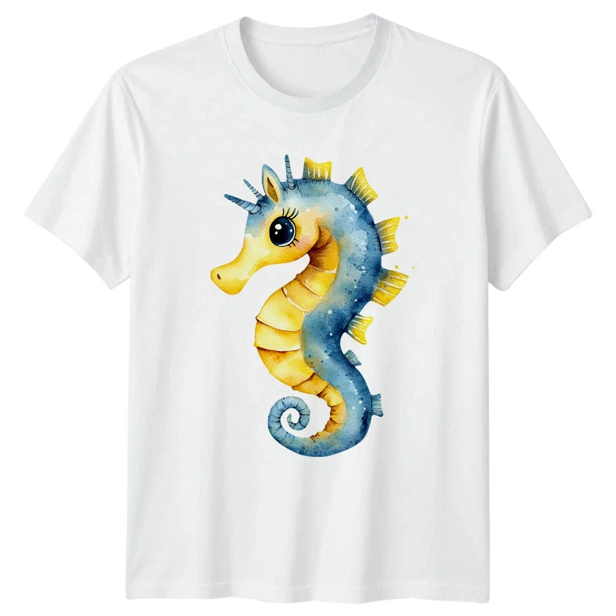 Cute Seahorse Ocean Wildlife Gift For Him And Her Unisex , , , Long Sleeve Tee
