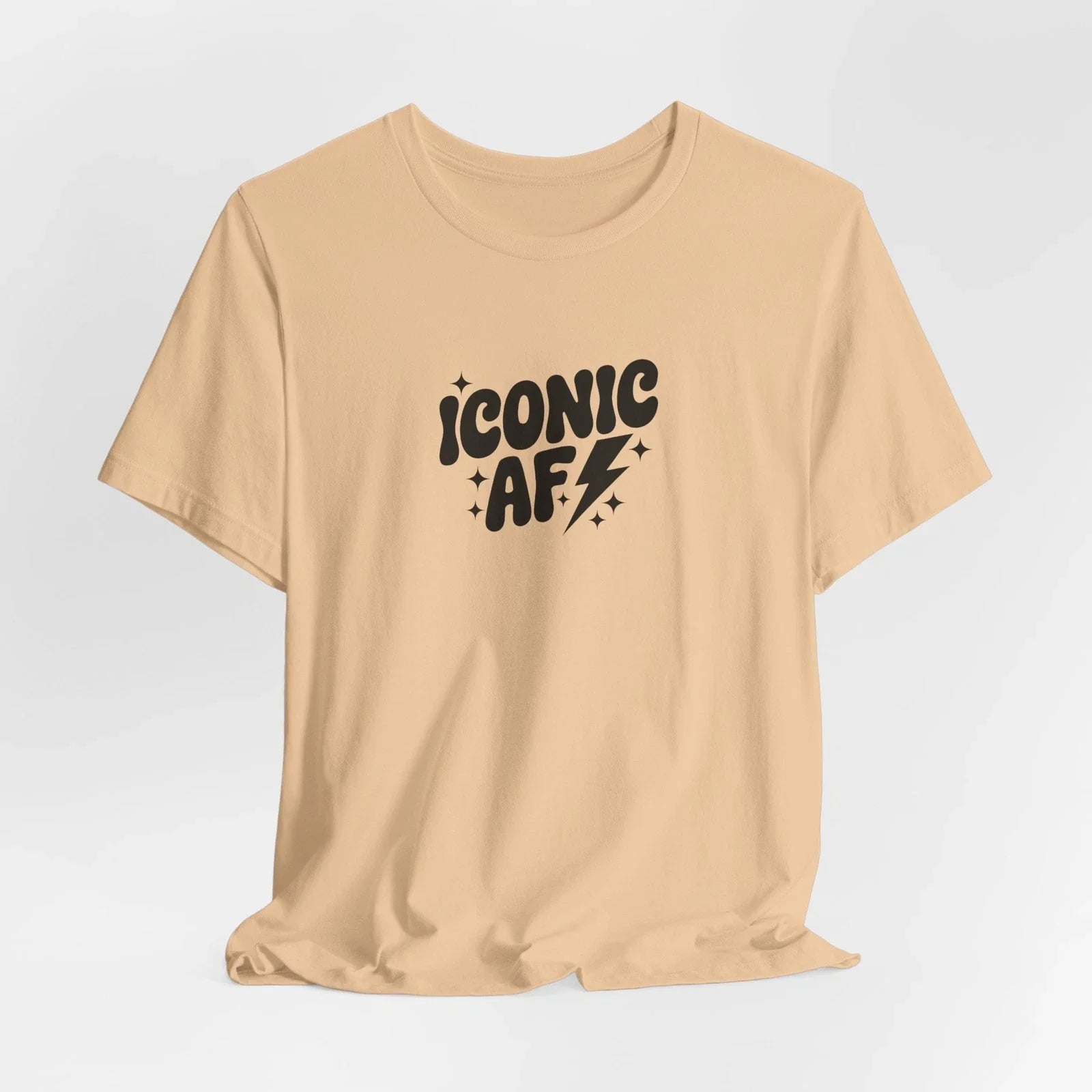 Iconic AF Quote Unisex Motivational Unisex , , , Long Sleeve Tee