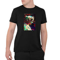Greek Statue Glitch Art Aesthetics Vaporwave Men's Printed Cotton Top Unisex , , , Long Sleeve Tee