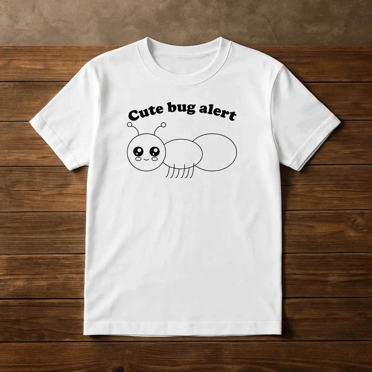 Cute Bug Alert Shirt Funny Insect Graphic Tee Kawaii Bug Unisex , , , Long Sleeve Tee