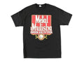 Metal Mulisha BEER HUNTER Black Red White Gold Screenprint Men's T-Shirt