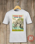 Japanese Travel Poster Aesthetic Japanese Classic Coastal 1930's Art Unisex , , , Long Sleeve Tee