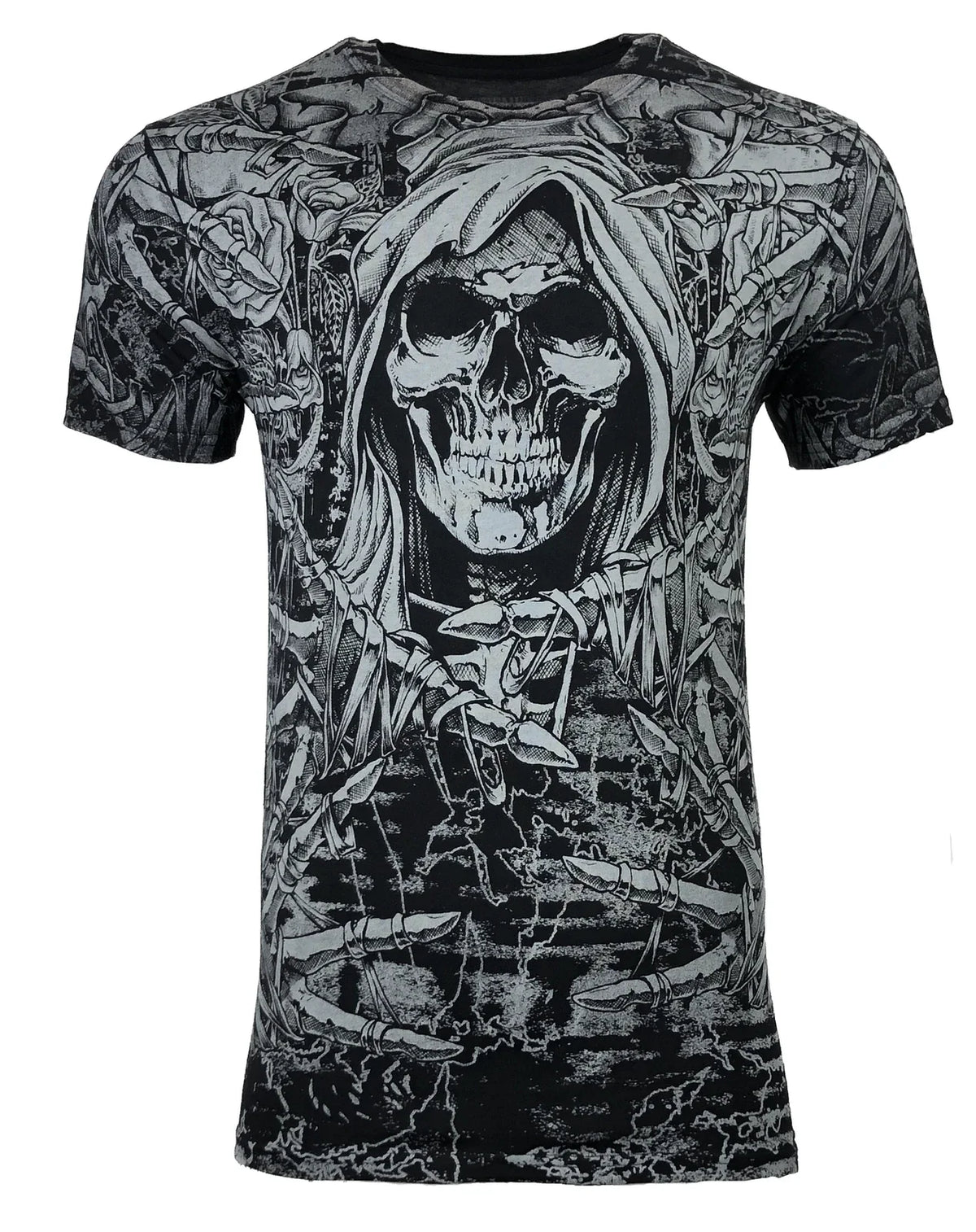 XTREME COUTURE by AFFLICTION Men's SOUL TAKER Black Biker S-5XL Unisex , , , Long Sleeve Tee
