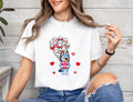 Bluey Valentines Day Shirt, Cute Bluey Dog Valentine , Valentine Gift Tee Unisex , , , Long Sleeve Tee
