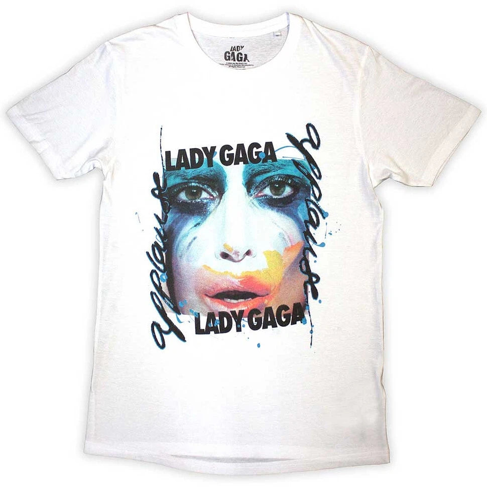 Lady Gaga - Artpop Facepaint T-Shirt White