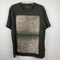 AllSaints Men's Brace Graphic Print Tee Size XXL Unisex , , , Long Sleeve Tee