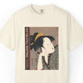 Japanese Ukiyo-e Art Waiting Geisha Utamaro Vintage Aesthetic Tee Unisex , , , Long Sleeve Tee