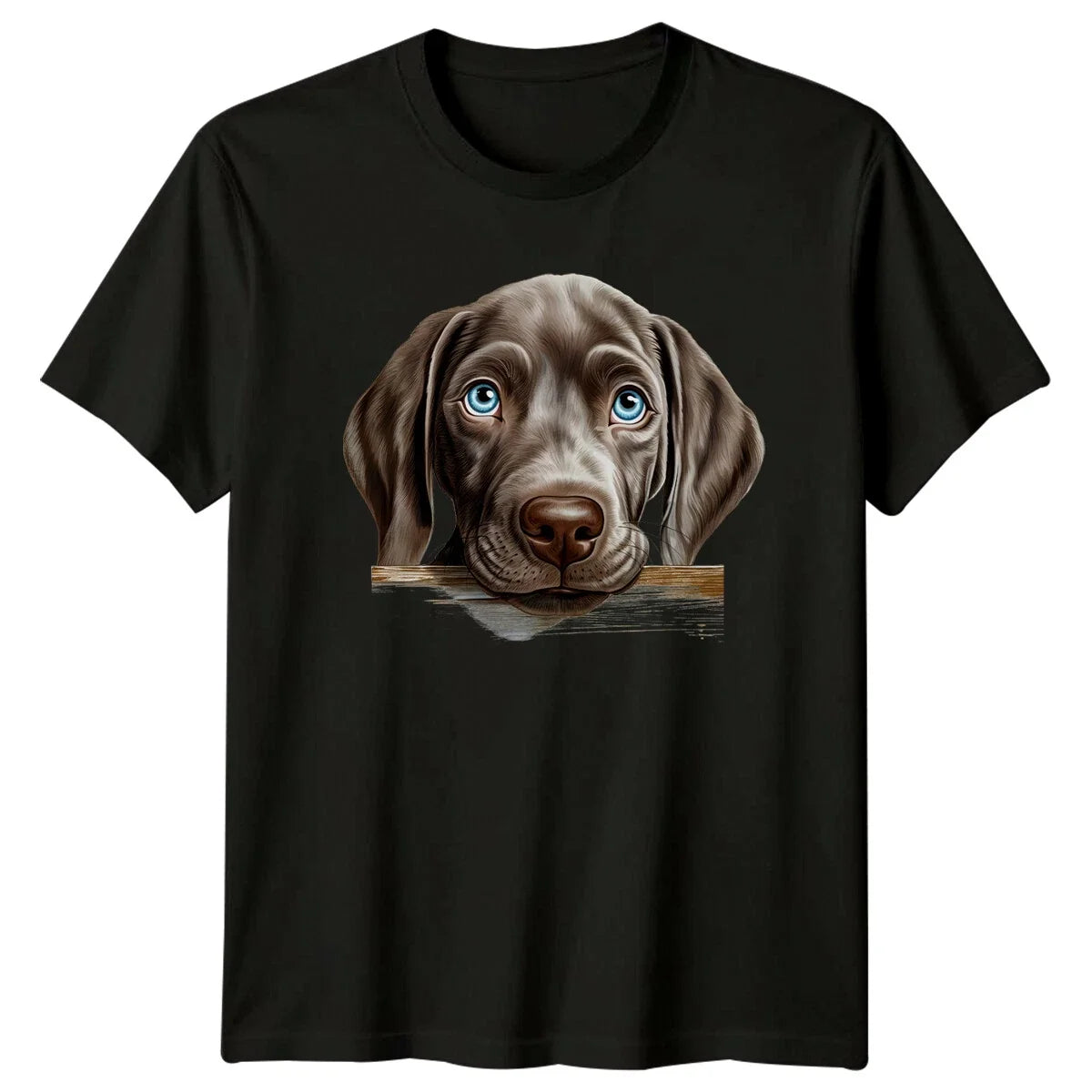 Cute Weimaraner Dog Breed Puppy Graphic Pet Portrait Unisex , , , Long Sleeve Tee