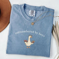 Comfort Colors Funny Boy Mom Goose Shirt, Boy Mom Shirt, Boy Mama Gift, Boy Mom Unisex , , , Long Sleeve Tee