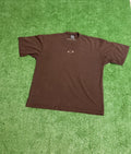 Vintage Oakley Software Sz Large Center Logo Brown Y2K Grunge Unisex , , , Long Sleeve Tee