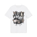Woah! Screaming Kittens | Grunge Cat Graphic Tee Unisex , , , Long Sleeve Tee