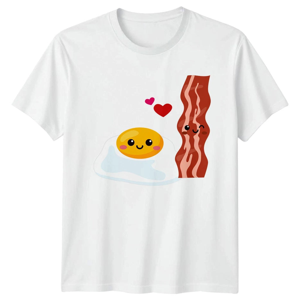 We Go Together Like Bacon And T-Shirt Kawaii Breakfast Food