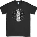 A GLASS FULL OF WONDERS T-Shirt Funny Drinking Beer Whiskey Wine Tee