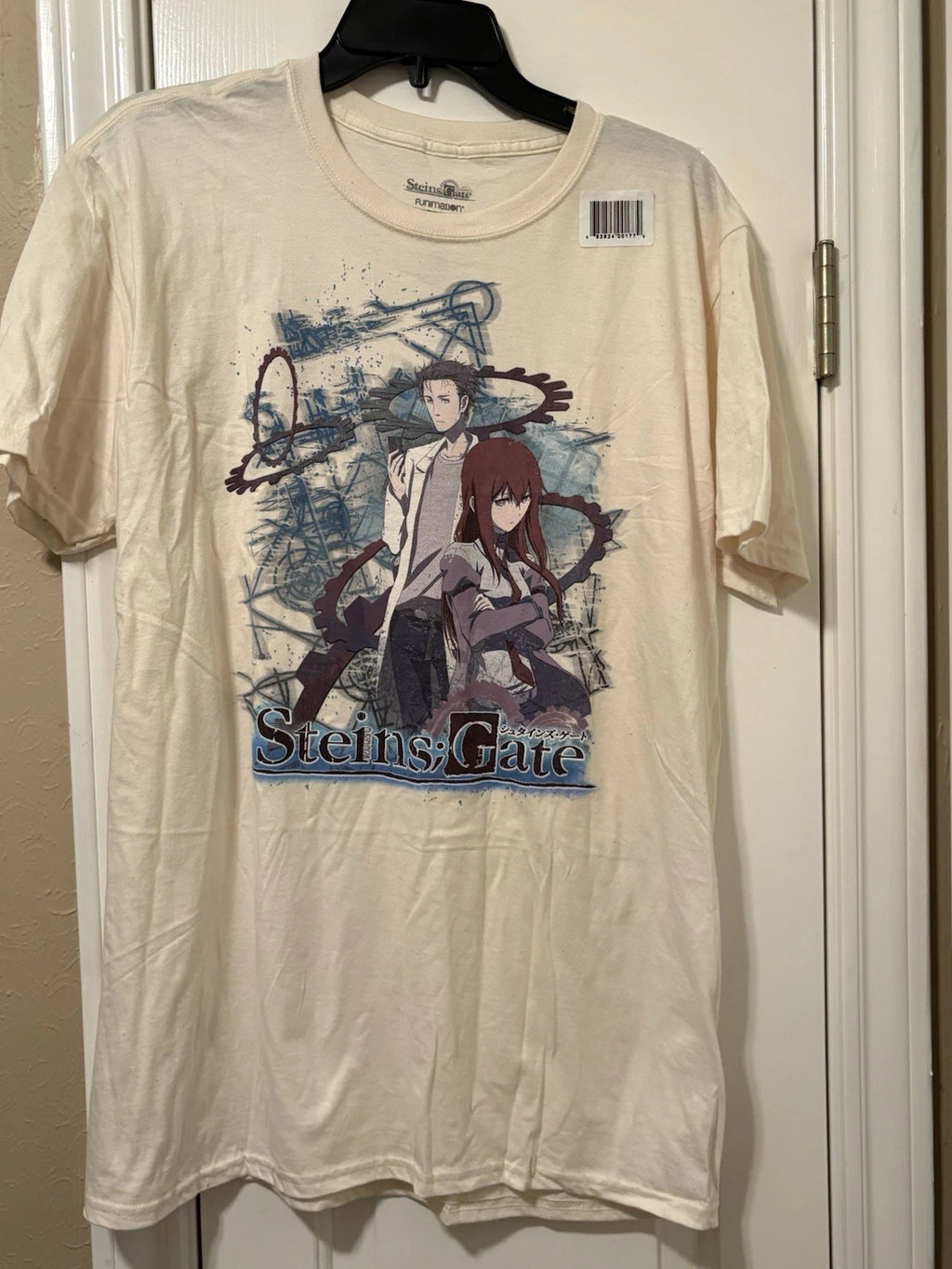 RARE T-SHIRT STEINS GATE ANIME CARTOON SIZE XL Only $3.99sh.