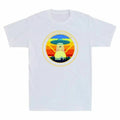 Design Cotton Space By Alien Coffee Tee Aliens Men's Driven Fueled UFO By Funny