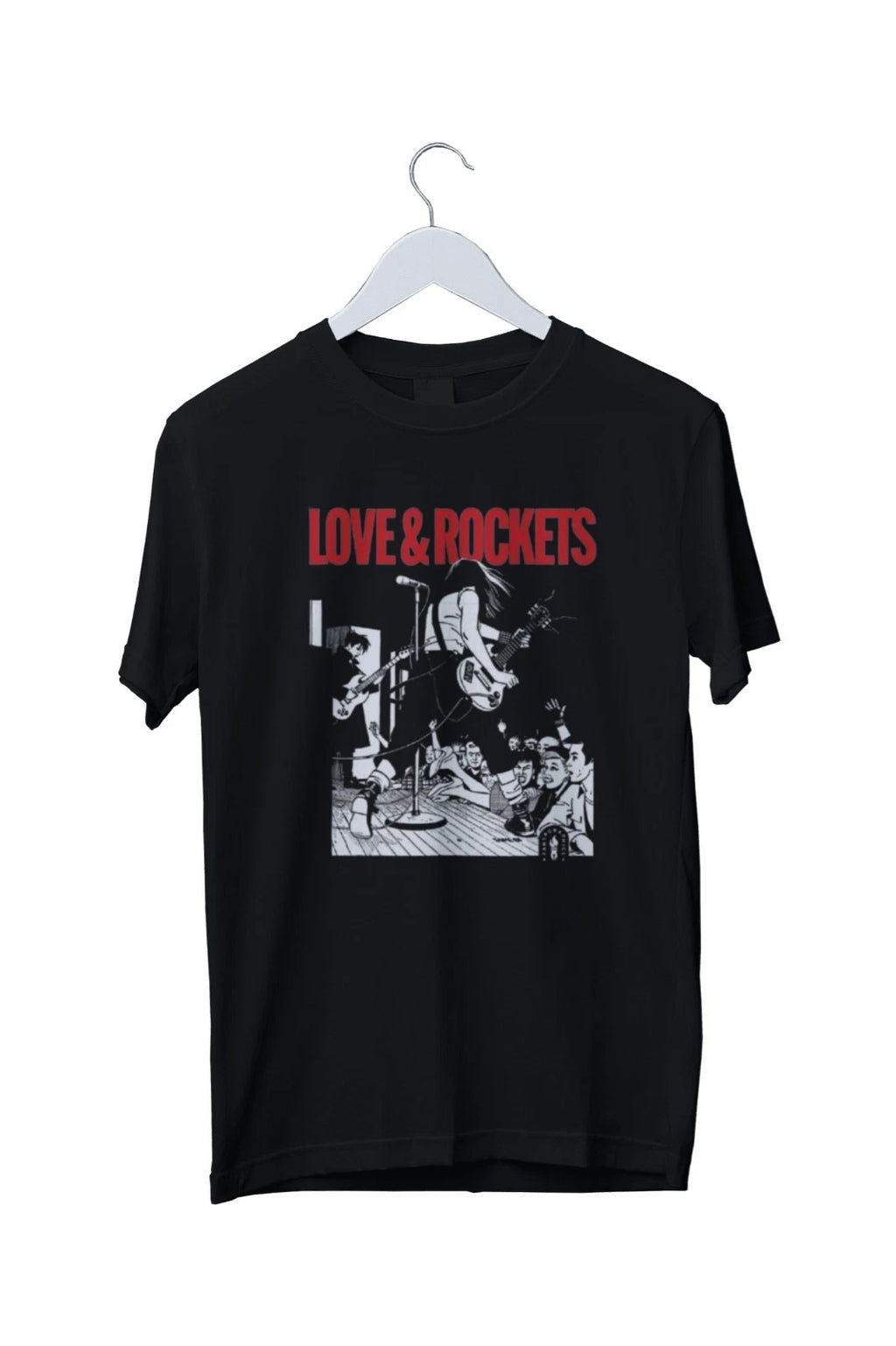 Love and Rockets Band Graphic Print Unisex T-Shirt Mens S M L XL 2 3 4 XL