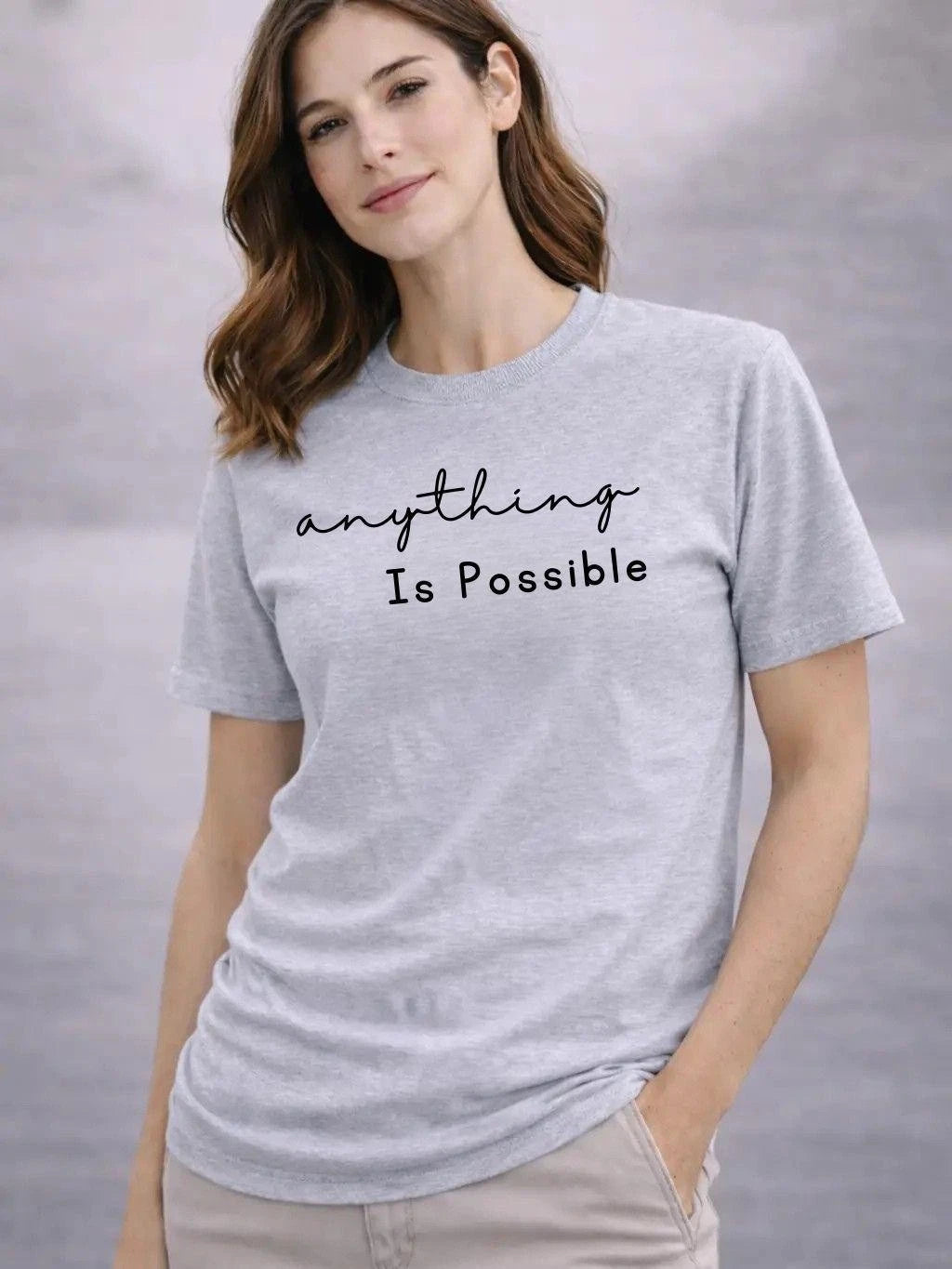 Not In The Mood Navy T-Shirt – Funny Sarcastic Minimalist Women's Tee