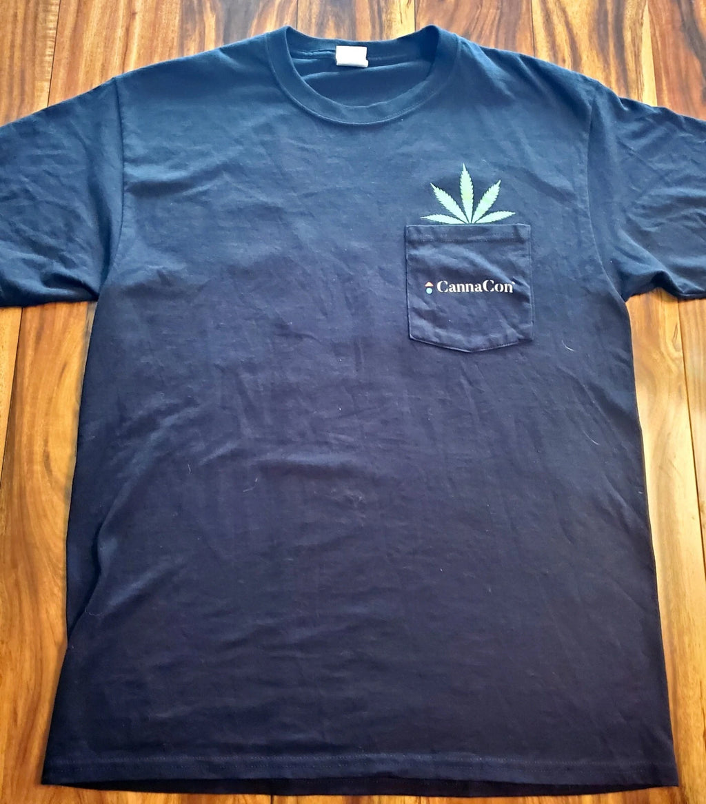 Cannabis Coffee T-shirt Size Large