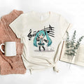 Hatsune Miku Anime Manga Girl Chibi Cute Singing Music Lover Singer Tee Unisex , , , Long Sleeve Tee