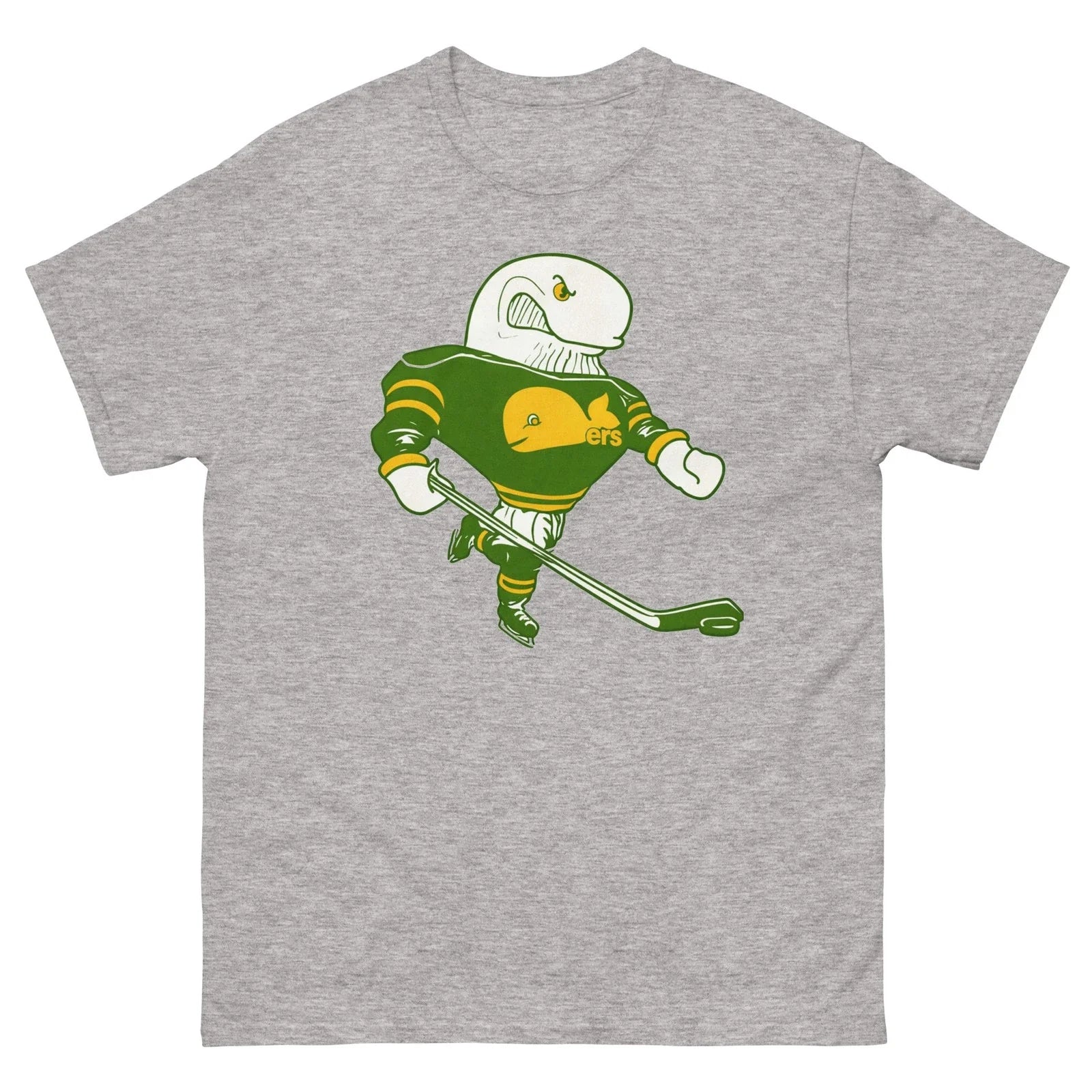Hartford Whalers Retro Hockey Whale Mascot Tee Unisex T-shirt, Sweatshirt, Hoodie (1)