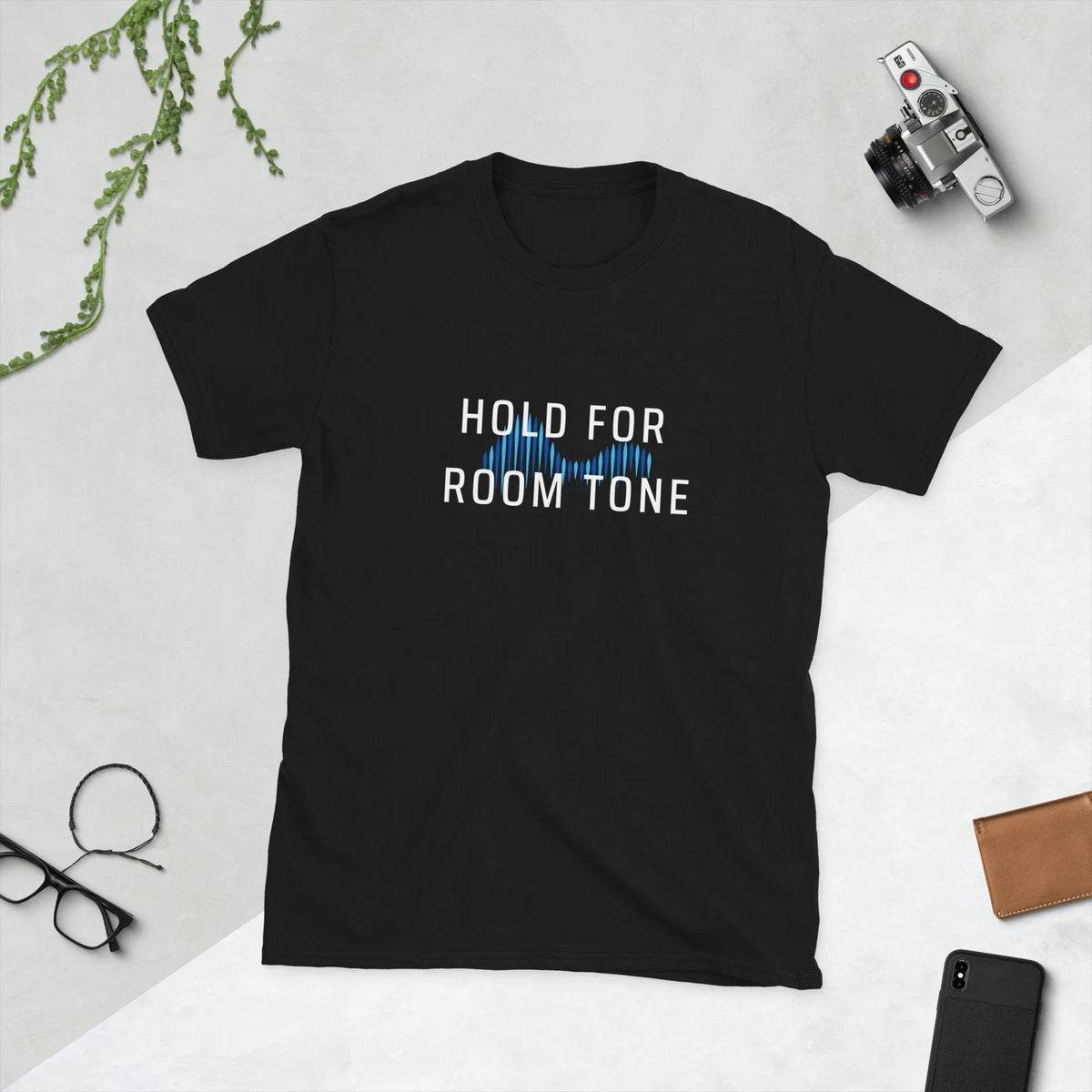 Hold for Room Tone Short-Sleeve Unisex Softstyle film tv industry Unisex , , , Long Sleeve Tee