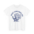 Rage Consumes Me Cat Flower Cute Kitty Cat Meme Unisex , , , Long Sleeve Tee