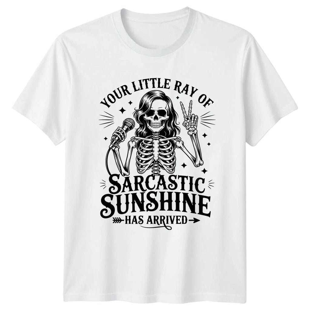 Your Little Ray Of Sarcastic Womens T-Shirt Sarcasm Humor Christmas