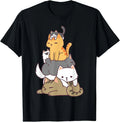 Cat Cute Cats Anime Kawaii Unisex , , , Long Sleeve Tee