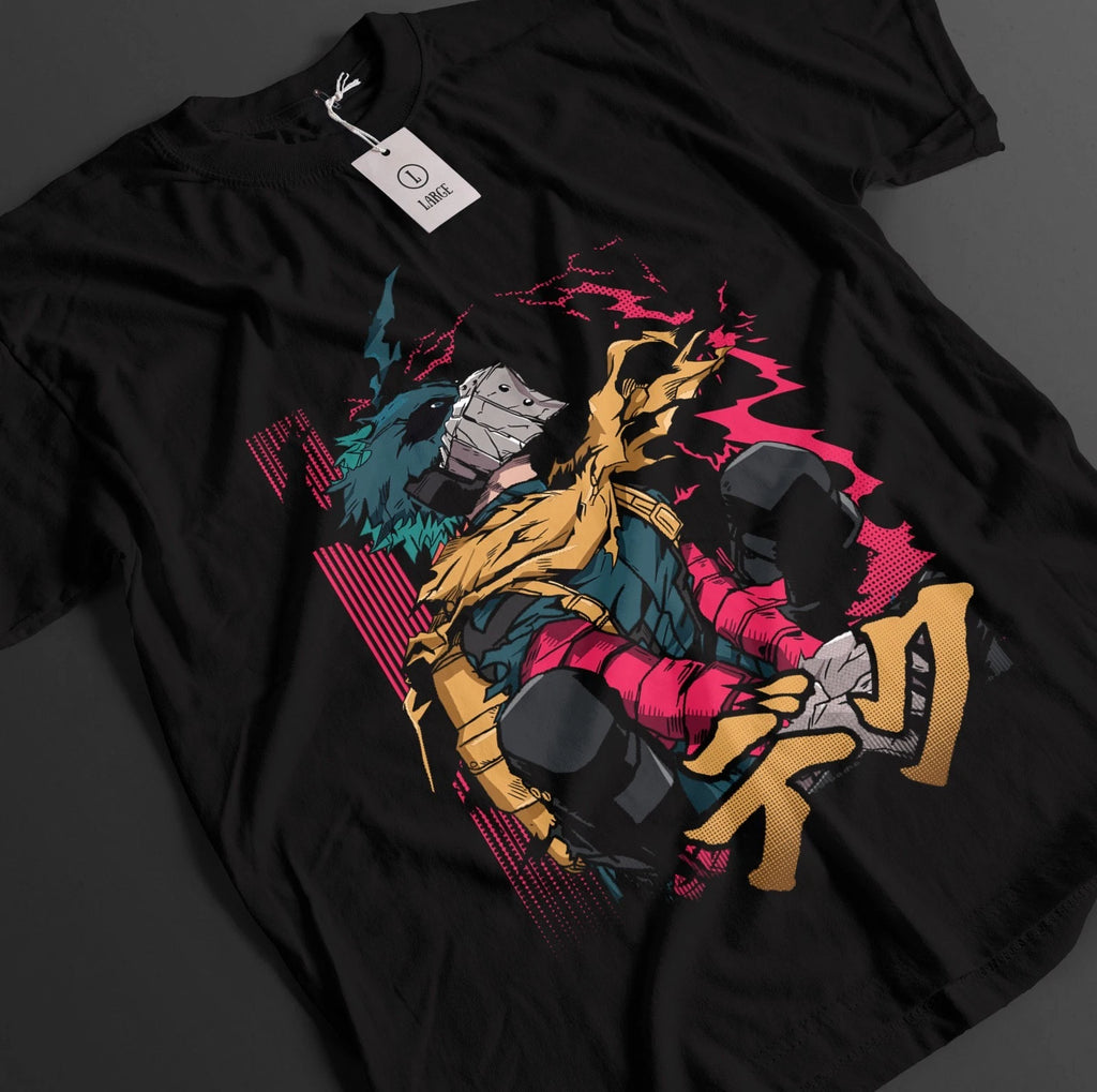 My Hero Academia Shirt Deku Tshirt Bakugo All Might Top Todoroki MHA Unisex Tee