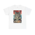 Vintage Cat Eating Ramen Graphic Tee, Funny Unisex for Cat Lovers, Cool Unisex , , , Long Sleeve Tee