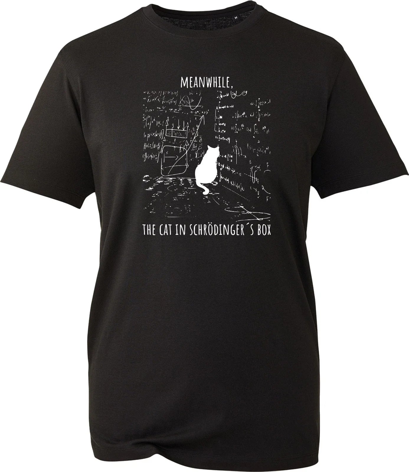 Schrodingers Cat Escape Plan Funny Physics Teacher Science Nerd Gift Tee Unisex , , , Long Sleeve Tee