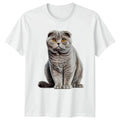 Cute Scottish Fold Cat Pet Lover Cats Pets Gift For Him And Her Unisex , , , Long Sleeve Tee