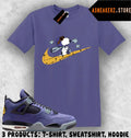 Shirt To Match AJ 4 Lakers Lakeshow 2026 Sneaker Matching Tee Fly S Dog Unisex , , , Long Sleeve Tee
