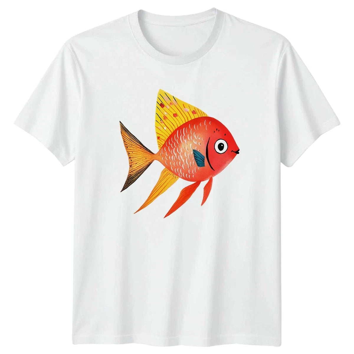 Cute Tropical Fish Aquatic Nature Animal Gift For Him And Her Unisex , , , Long Sleeve Tee