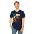 Cool Dads Club Funny Retro Vintage Father's Day Gift Dad Jokes S-3XL Unisex , , , Long Sleeve Tee