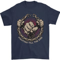 Fighting Till the End MMA Martial Arts Mens 100% Cotton Unisex , , , Long Sleeve Tee