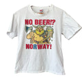 Norway Design No Beer Norway Viking T Shirt Funny Axe And Sword Size Medium Unisex , , , Long Sleeve Tee