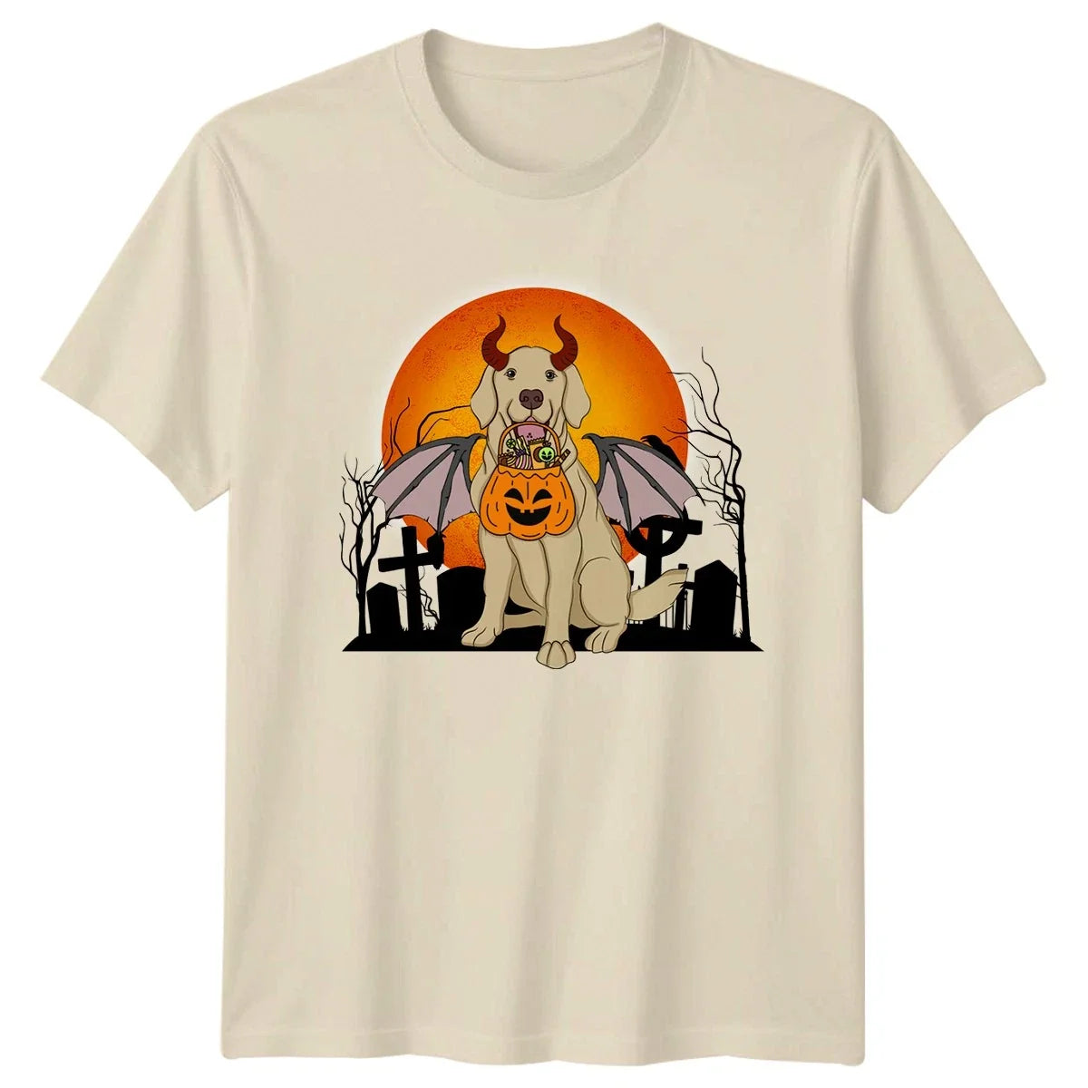 Cute Labrador Dog Halloween Costume Labrador Retriever Halloween Unisex , , , Long Sleeve Tee