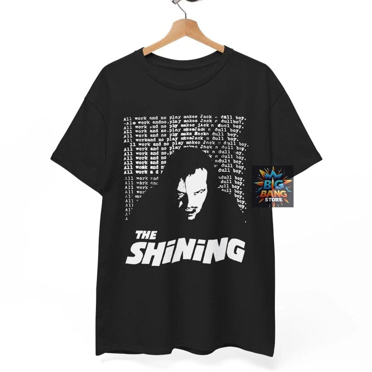 The Shining Horror Movie Vintage Halloween Graphic Unisex T Shirt Tee Unisex , , , Long Sleeve Tee