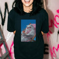 Funny Cat Graphic Tee, Cool Cat Sunglasses Shirt, Aesthetic Cat Lover Meme Unisex , , , Long Sleeve Tee