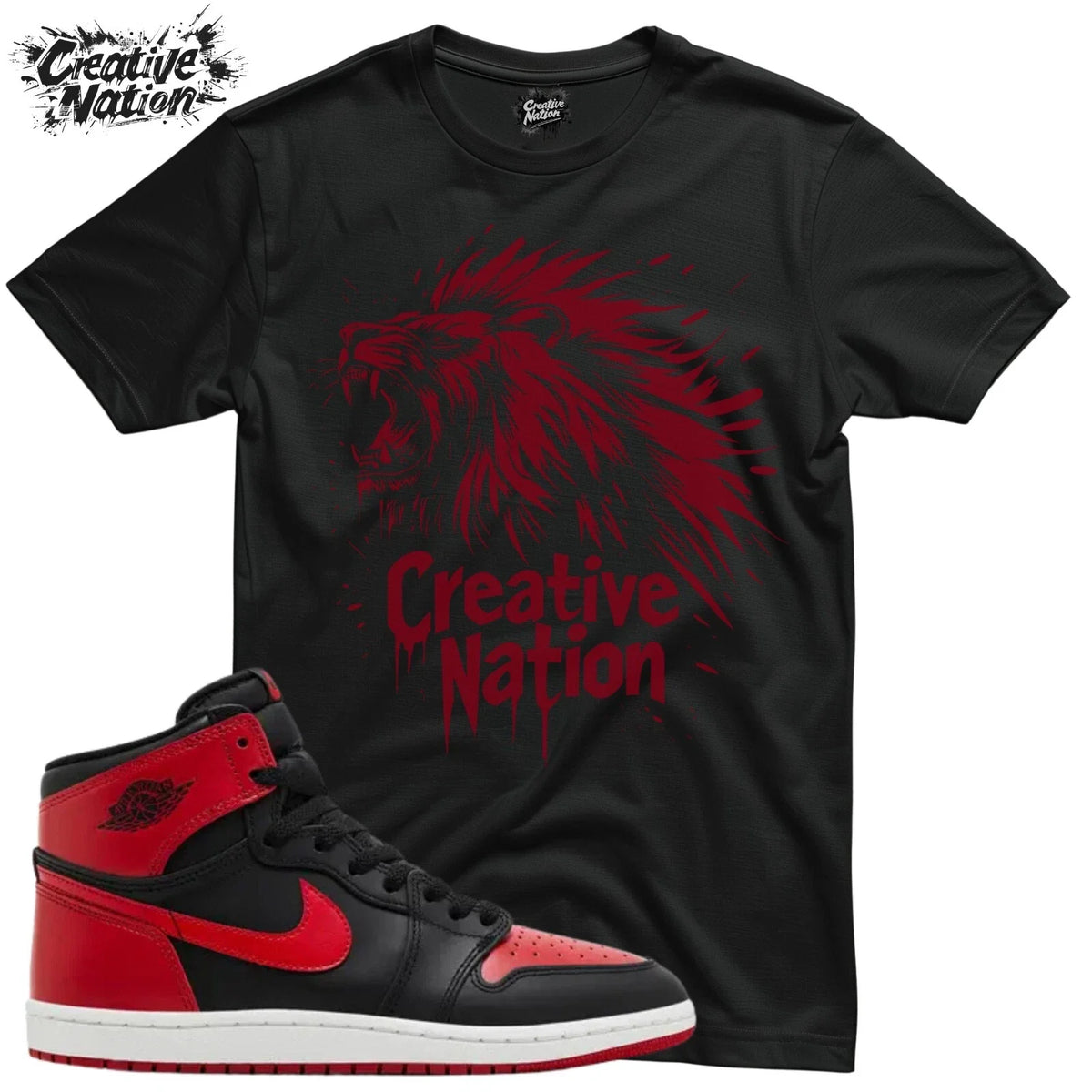 Shirt To Match Unisex Tee Sneaker Shirt Lion Shirt Unisex , , , Long Sleeve Tee