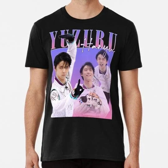 Yuzuru Hanyu 90s Aesthetic Design Size S to 5XL Made in the USA Unisex , , , Long Sleeve Tee