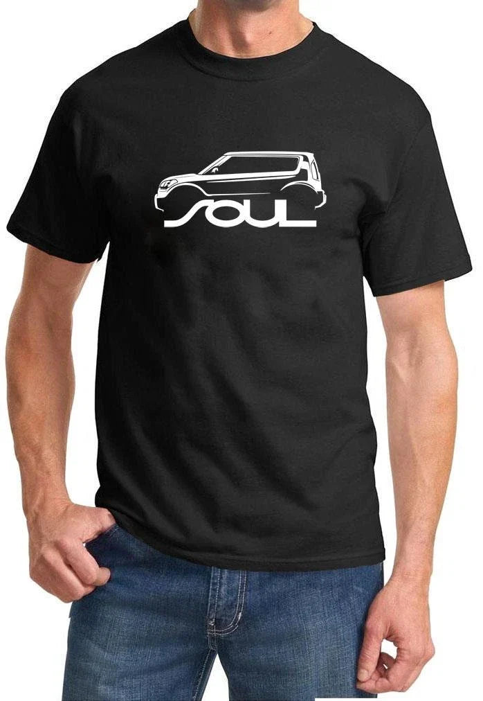 Kia Soul Classic Car Design Tshirt NEW Unisex , , , Long Sleeve Tee